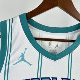 22/23 Hornets BALL #1 White Home Top Quality Hot Pressing NBA Jersey