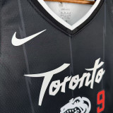25/26 Raptors BARRETT # 9 Black City Edition Top Quality Hot Pressing NBA Jersey