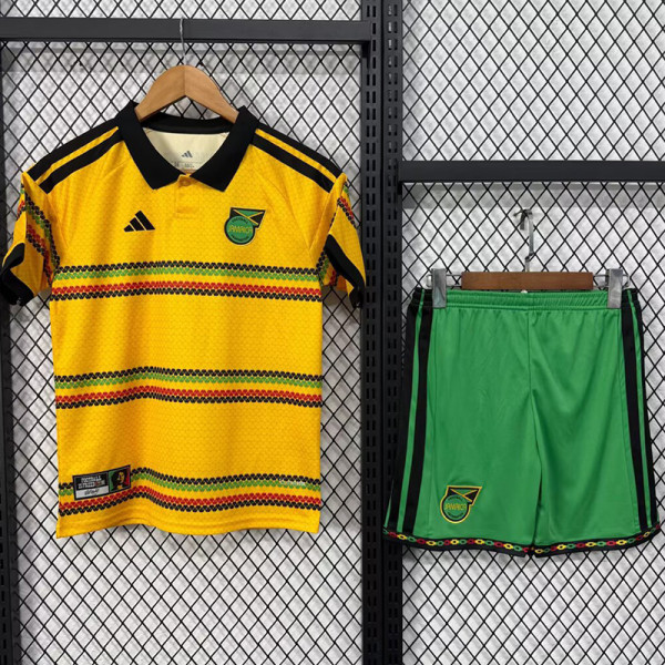 26/27 Jamaica Home  Kids  Soccer Jersey