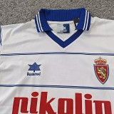 1999/2000 Zaragoza Home  Retro  Soccer Jersey