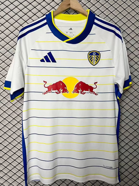 26/27 Leeds United Home Yellow Fans Soccer Jersey