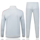 26/27 Flamengo Light Grey Jacket Tracksuit #A25100