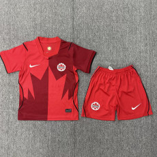 26-27 Canada Home Kids Soccer Jersey