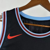 25/26 BULLS BUZELIS # 14 Black City Edition Top Quality Hot Pressing NBA Jersey