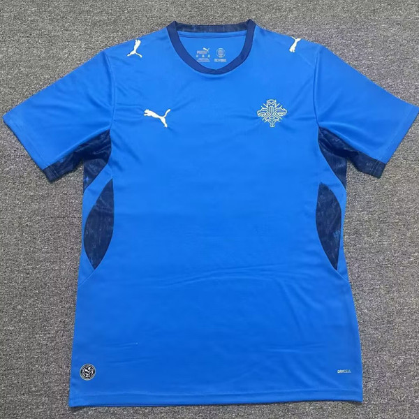 26-27 Iceland Home Fans Soccer Jersey