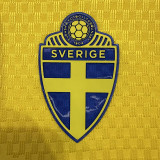 2026 Sweden Home Player Version Soccer Jersey