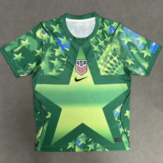26/27 USA Gatekeeper Green Fans Soccer Jersey