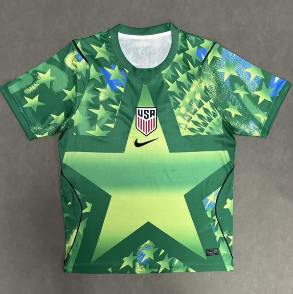 26/27 USA Gatekeeper Green Fans Soccer Jersey