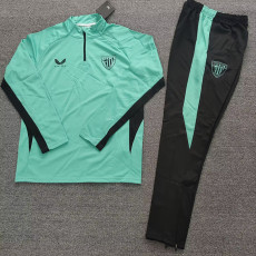 25/26 Bilbao Green Half Pull Tracksuit (半拉链)