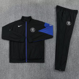 26/27 CHE Black Windbreaker Tracksuit