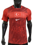 26-27 Turkey Home Player Version Soccer Jersey