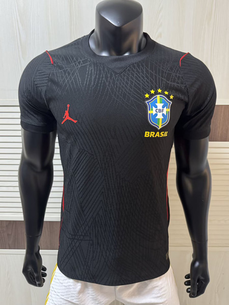 26/27 Brazil Black Special Edition Player Version Soccer Jersey