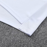 25-26 PSG White polo shirts pants suit