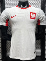 26-27 Poland Home Player Version Soccer Jersey