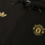 26/27 Man Utd Black HoodieTracksuit