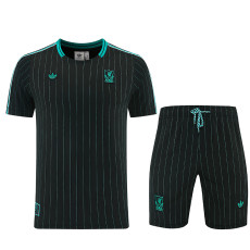 26/27 LIV Black Training Shorts Suit