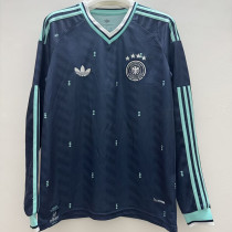 26/27 Germany Away Fans Long Sleeve Soccer Jersey