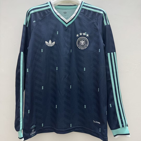 26/27 Germany Away Fans Long Sleeve Soccer Jersey
