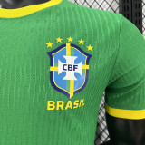 26/27 Brazi Special Edition Green Player Version Soccer Jersey