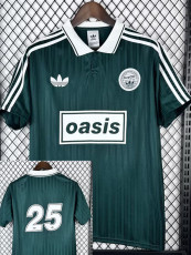 26/27 Live'25 OASIS Green With No25 Tour Soccer Jersey#带25号(白边)