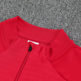25/26 River Plate Red Half Pull Tracksuit (半拉链)