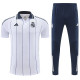 25/26 RMA White Stripe polo shirts pants suit