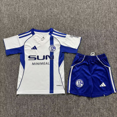 25/26 Schalke 04 Away Kids Soccer Jersey