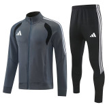 26-27AD Grey Jacket Tracksuit#2321
