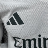 26/27 RMA Home Long Sleeve Player Version Soccer Jersey