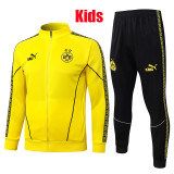 26/27 Dortmund Yellow Kids Jacket Tracksuit#E25230