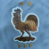 2026 France Light Blue Hooded Double Layered Appearance Suit