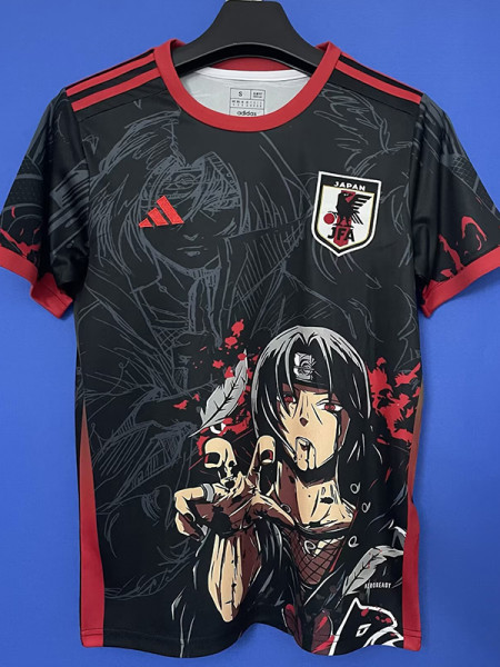 26/27 Japan Dark Uchiha Wave Fans Soccer Jersey