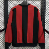 26/27 ACM Red & Black Striped Casual Thick Hoody