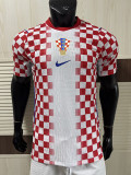 26-27 Croatia Home Player Version Soccer Jersey
