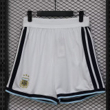 26/27 Argentina White Player Version Shorts Pants
