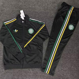 26/27 Celtic Black Jacket Tracksuit