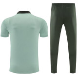 25/26 CHE Light Green polo shirts pants suit