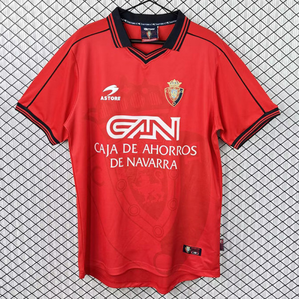 1998/1999 Osasuna Home Retro Soccer Jersey