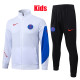 25-26 PSG White Kids Jacket Tracksuit #E25214