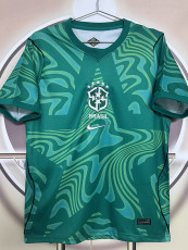 26/27 Brazil Goalkeeper Green Fans Soccer Jersey