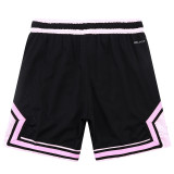 26/27 Flying Man Casual NBA Edition Mesh Black shorts#A2510