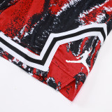 26/27 Flying Man Casual NBA Edition sunset shorts#C2528