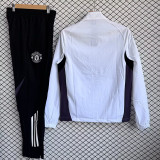 26/27 Man Utd White Windbreaker Tracksuit