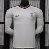 26/27 Spain Away Long Sleeve Player Version Soccer Jersey长袖