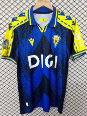 2026 Cadiz Retro Edition Blue Fans Soccer Jersey(带复古章)