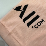 25/26 PSG Stripe Special Edition Pink Player Version Soccer Jersey