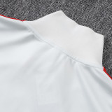 26/27 Flamengo Light Grey Jacket Tracksuit #A25100