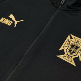 26/27 Portugal Black Gold Jacket Tracksuit