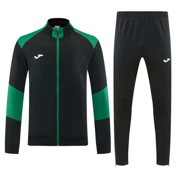26-27UA Black&Green Jacket Tracksuit#2320