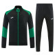 26-27UA Black&Green Jacket Tracksuit#2320